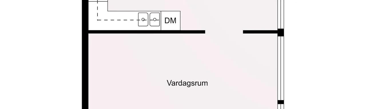 Floor plan for Rödkullastigen 3B