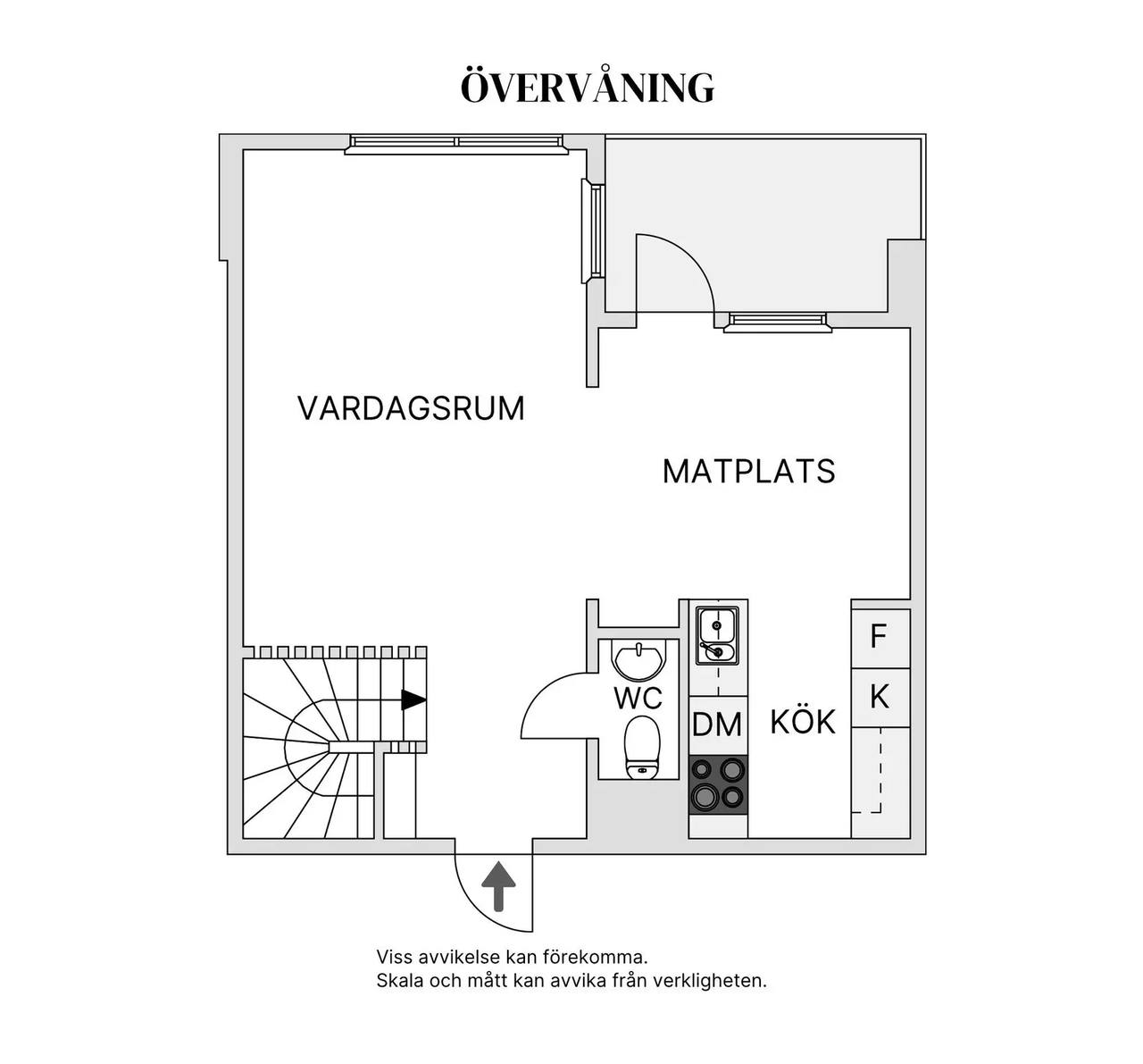 Planritning för Ättekullagatan 12