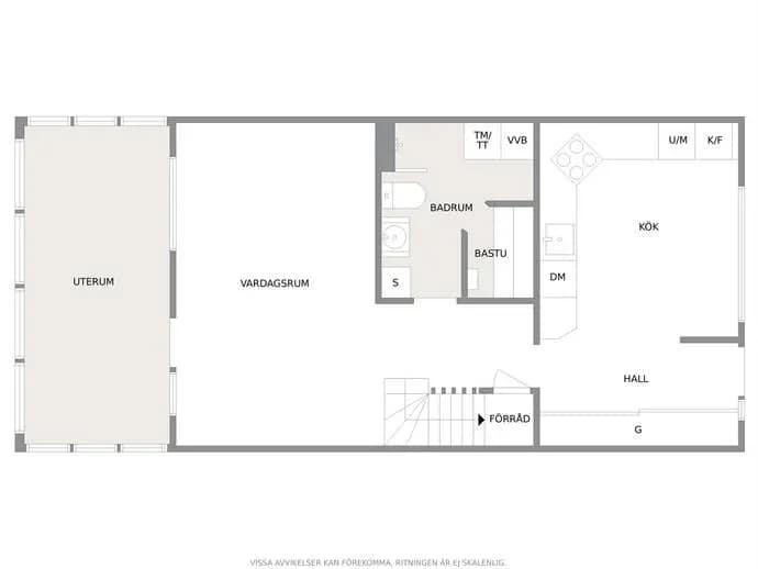 Floor plan for Ugglestigen 14