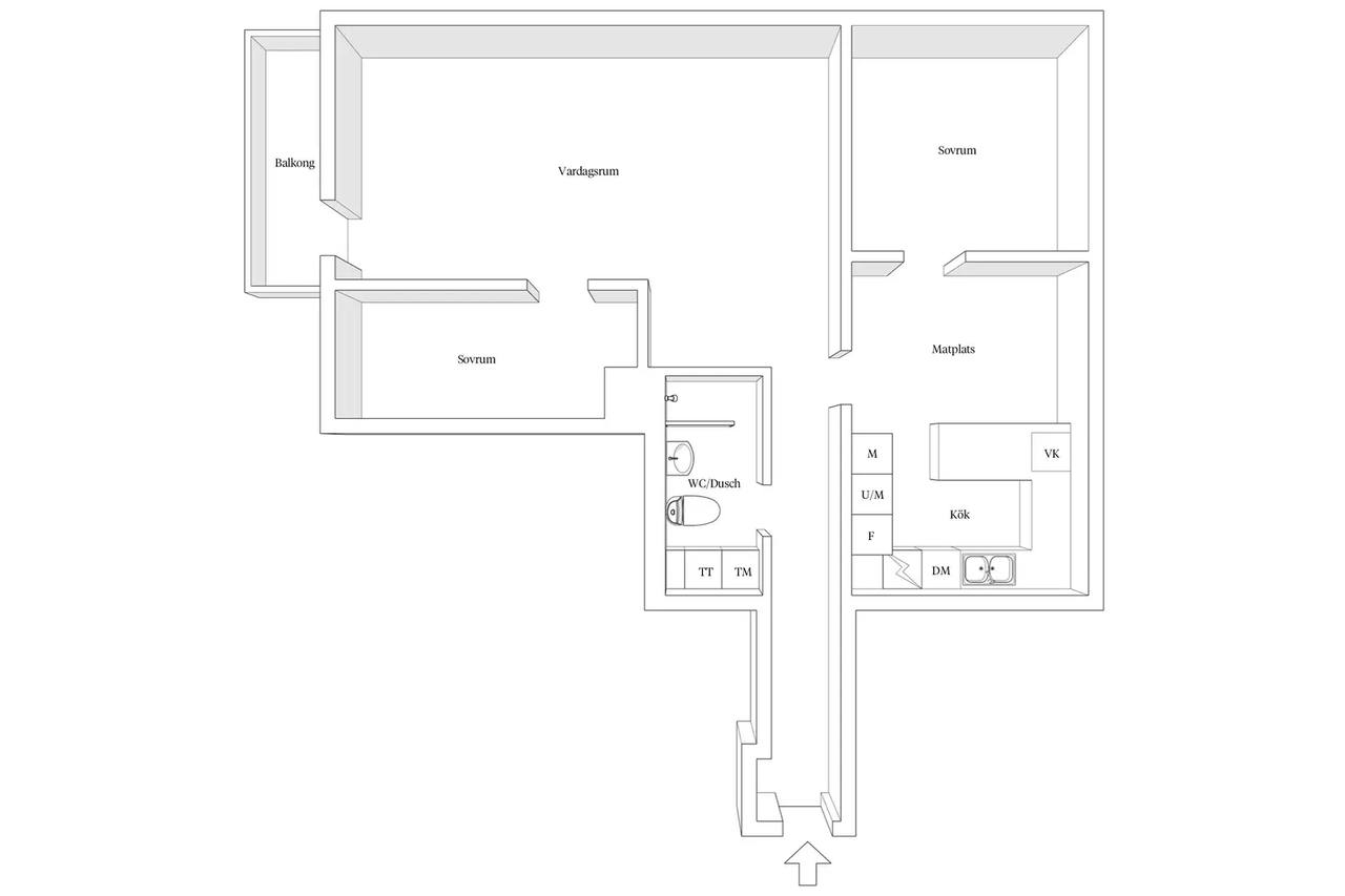 Planritning för Föreningsgatan 17