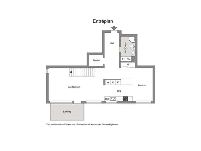 Floor plan for Bergslagsvägen 74