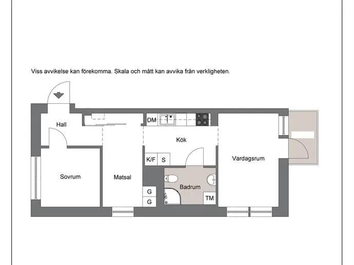 Floor plan for Lagmansbacken 6