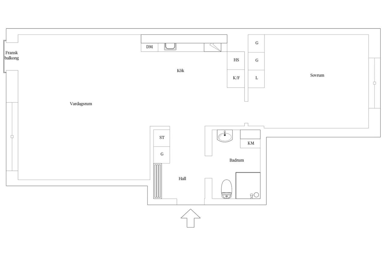 Floor plan for Tändkulevägen 31