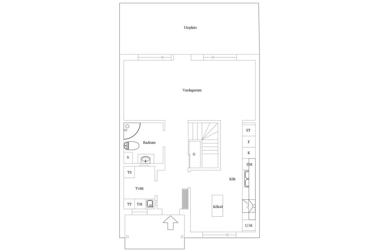 Floor plan for Segerstadsvägen 66E
