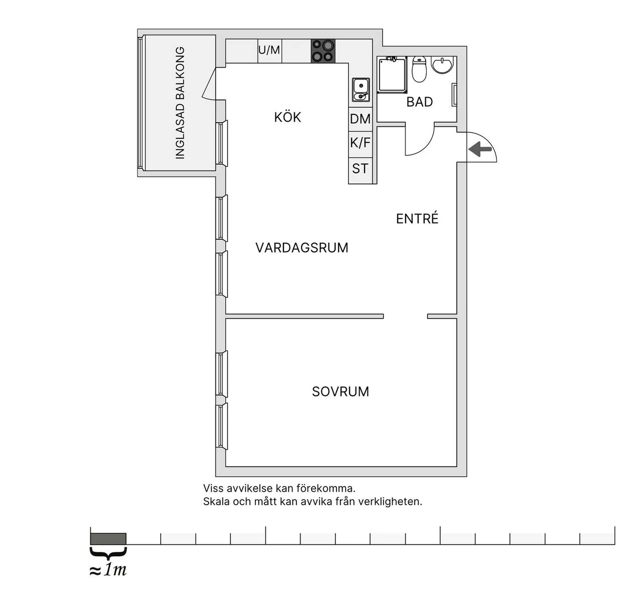 Planritning för Fyrverkaregatan 16a