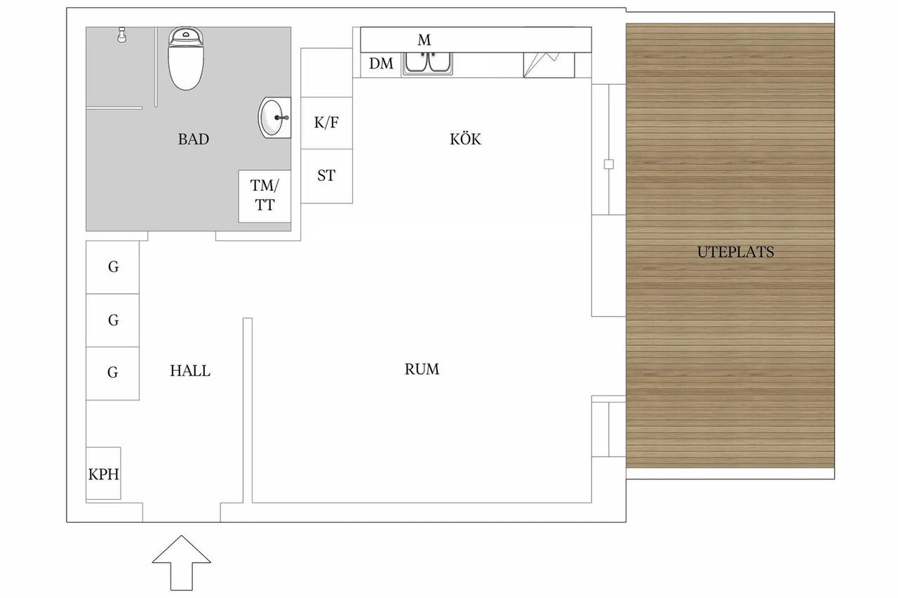 Floor plan for Cronhielms allé 33