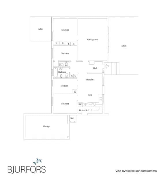 Floor plan for Barnhemsgatan 16