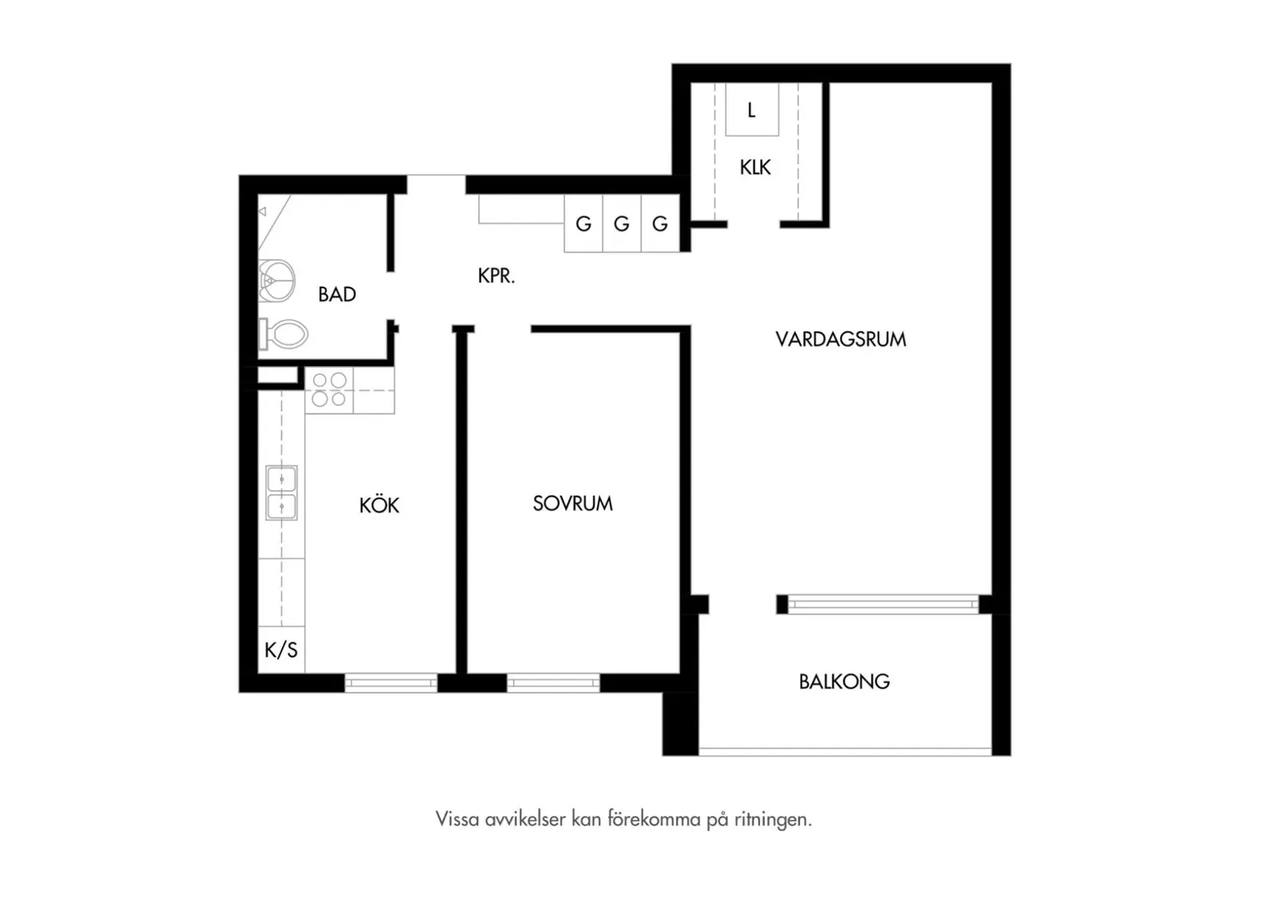 Planritning för Mäster Nilsgatan 8