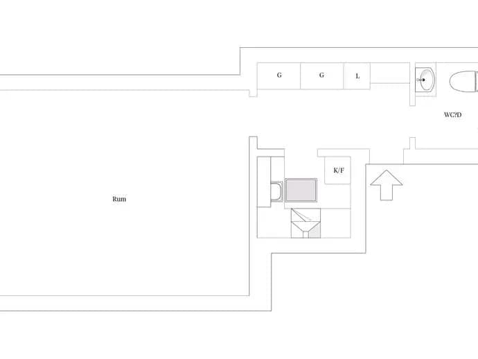Planritning för Stentorpsgatan 26A