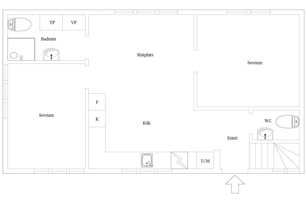 Floor plan for Östra Odarslöv 451