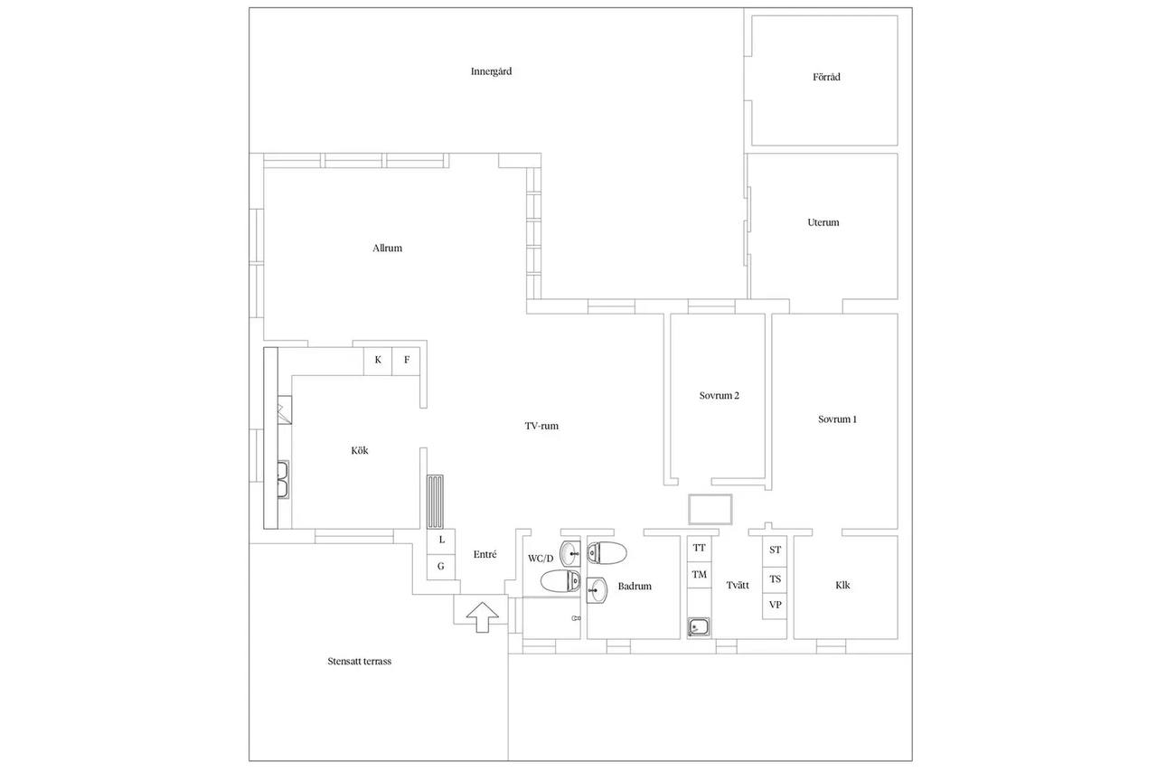 Floor plan for Backåkersvägen 30