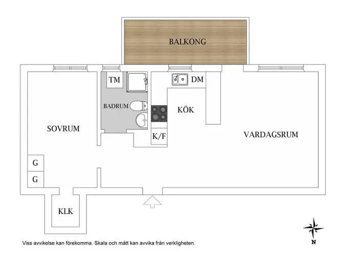 Floor plan for Jellingegränd 4