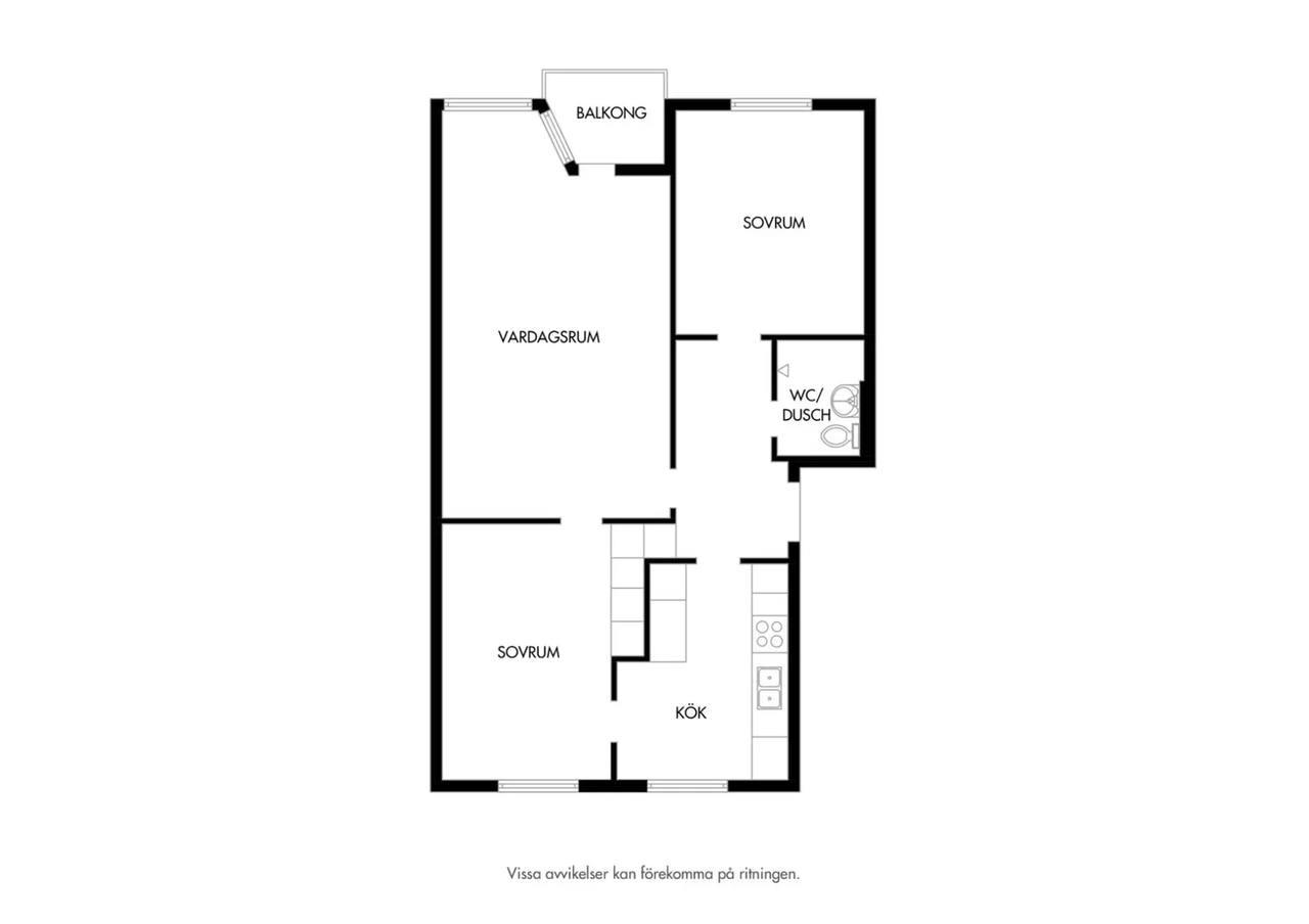 Floor plan for Jägersrovägen 10A