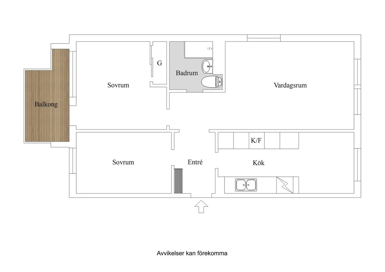 Planritning för Hugingatan 16