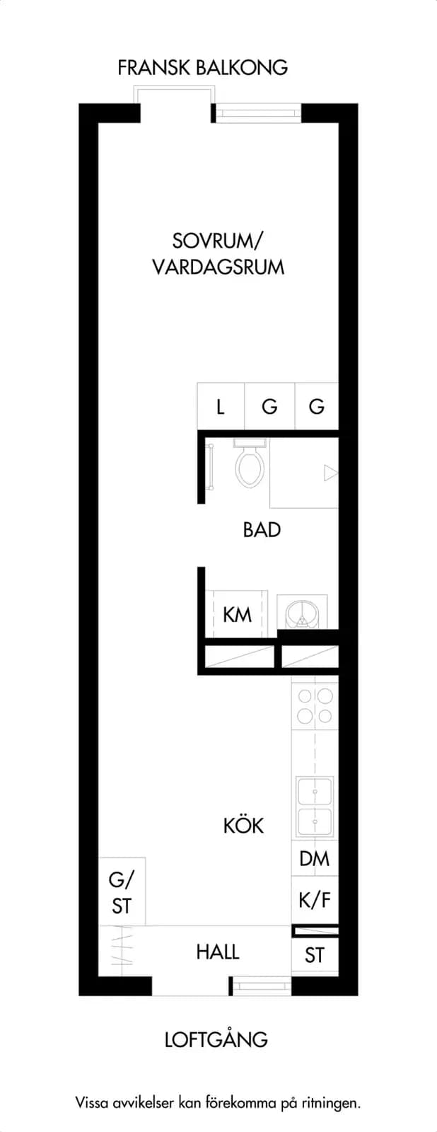 Planritning för Asa Thors gränd 2