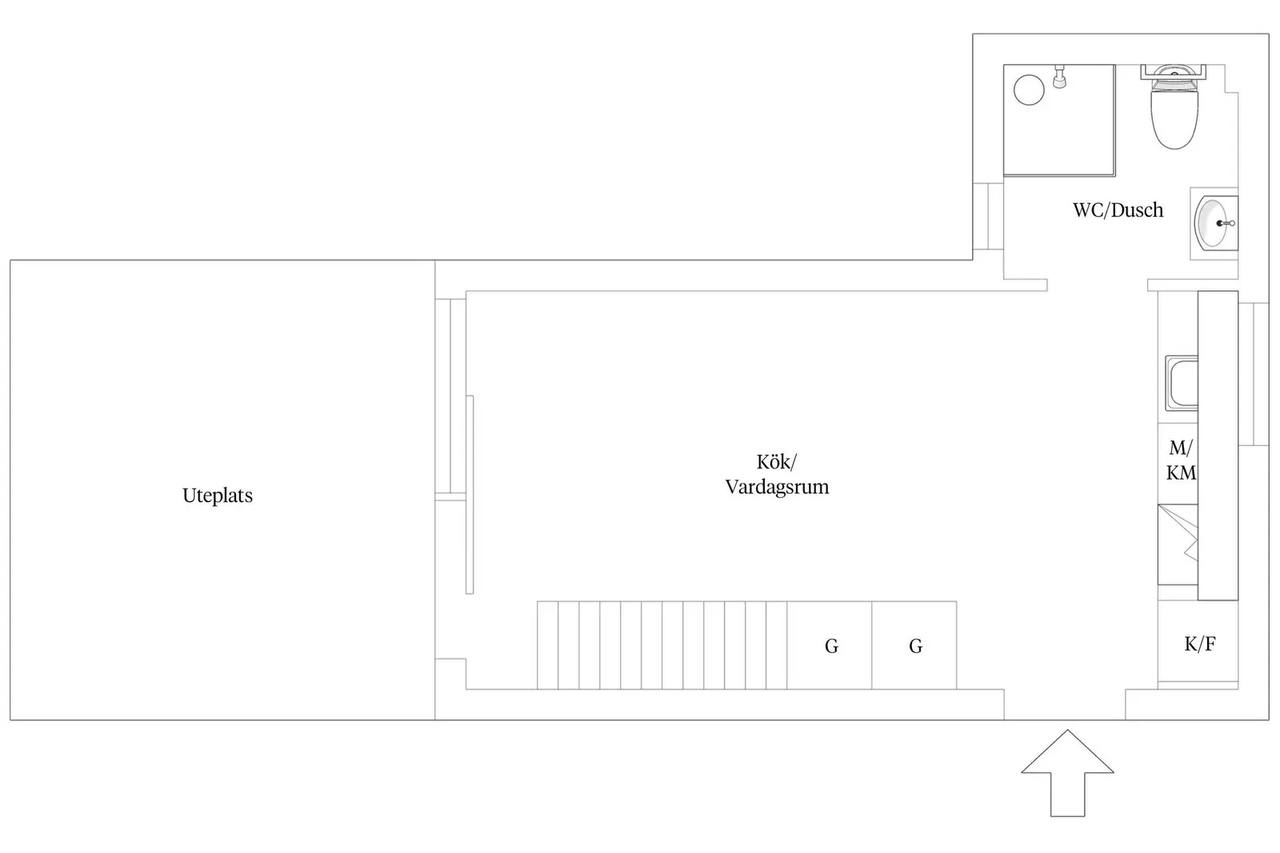 Planritning för Högmora ringväg 1A
