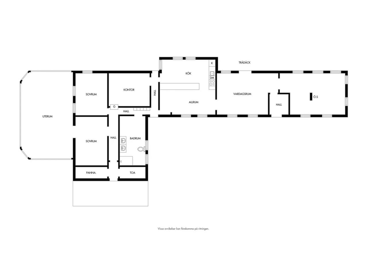 Floor plan for Norra Kronan 32-16