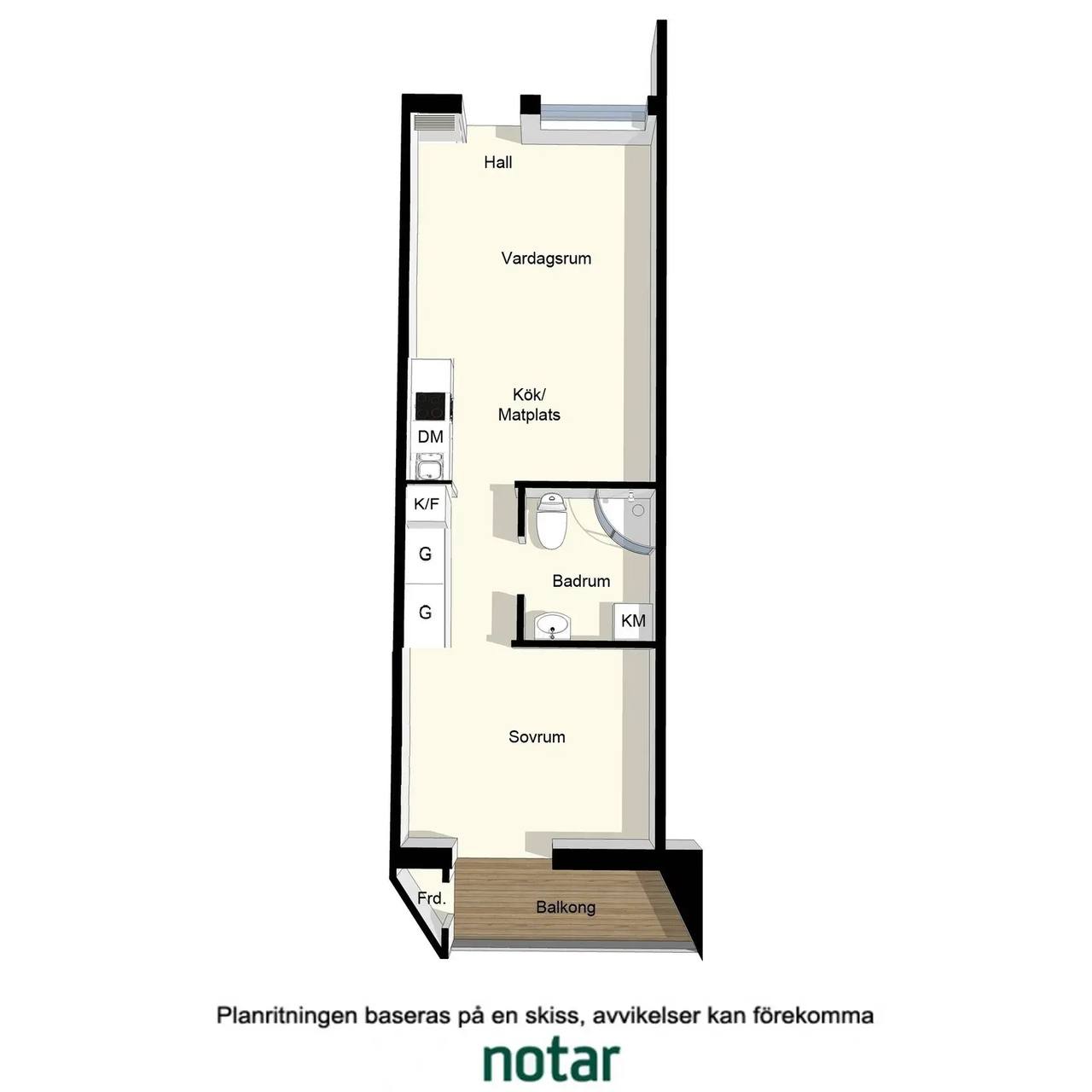 Floor plan for Kungssätravägen 18