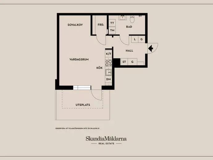 Floor plan for Barkarbyvägen 66