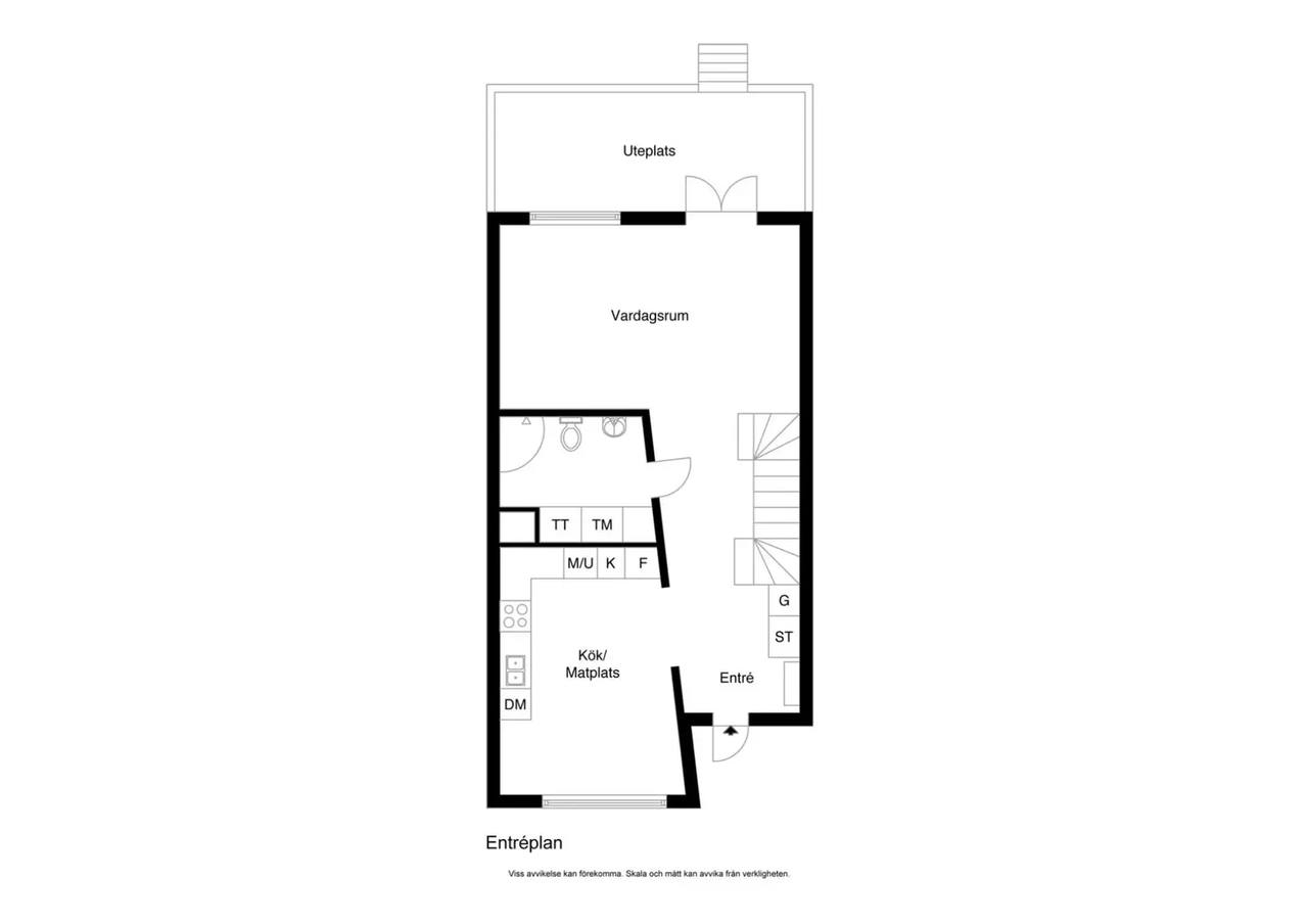 Floor plan for Hertig Karls väg 7