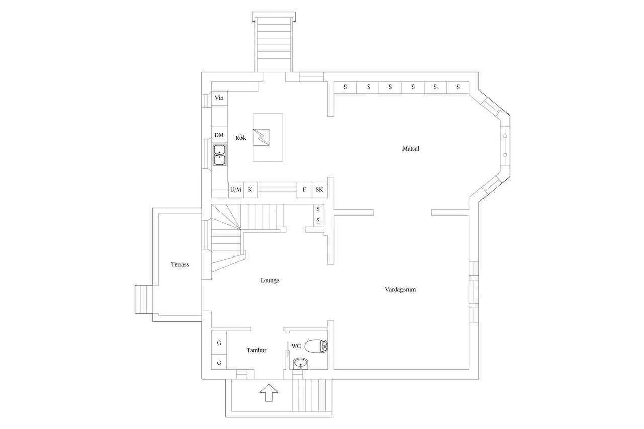 Floor plan for Hövitsmansgatan 18