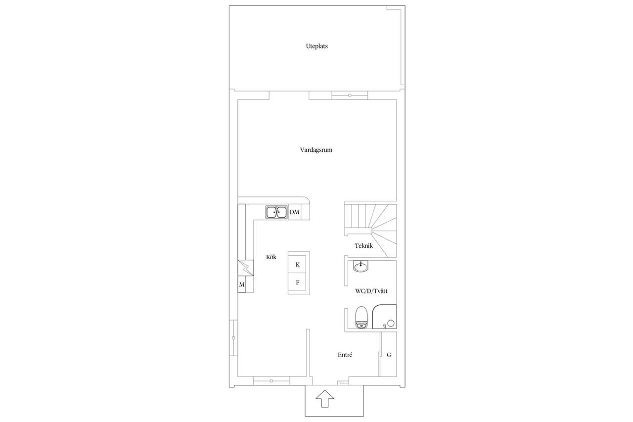 Floor plan for Högövägen 19A