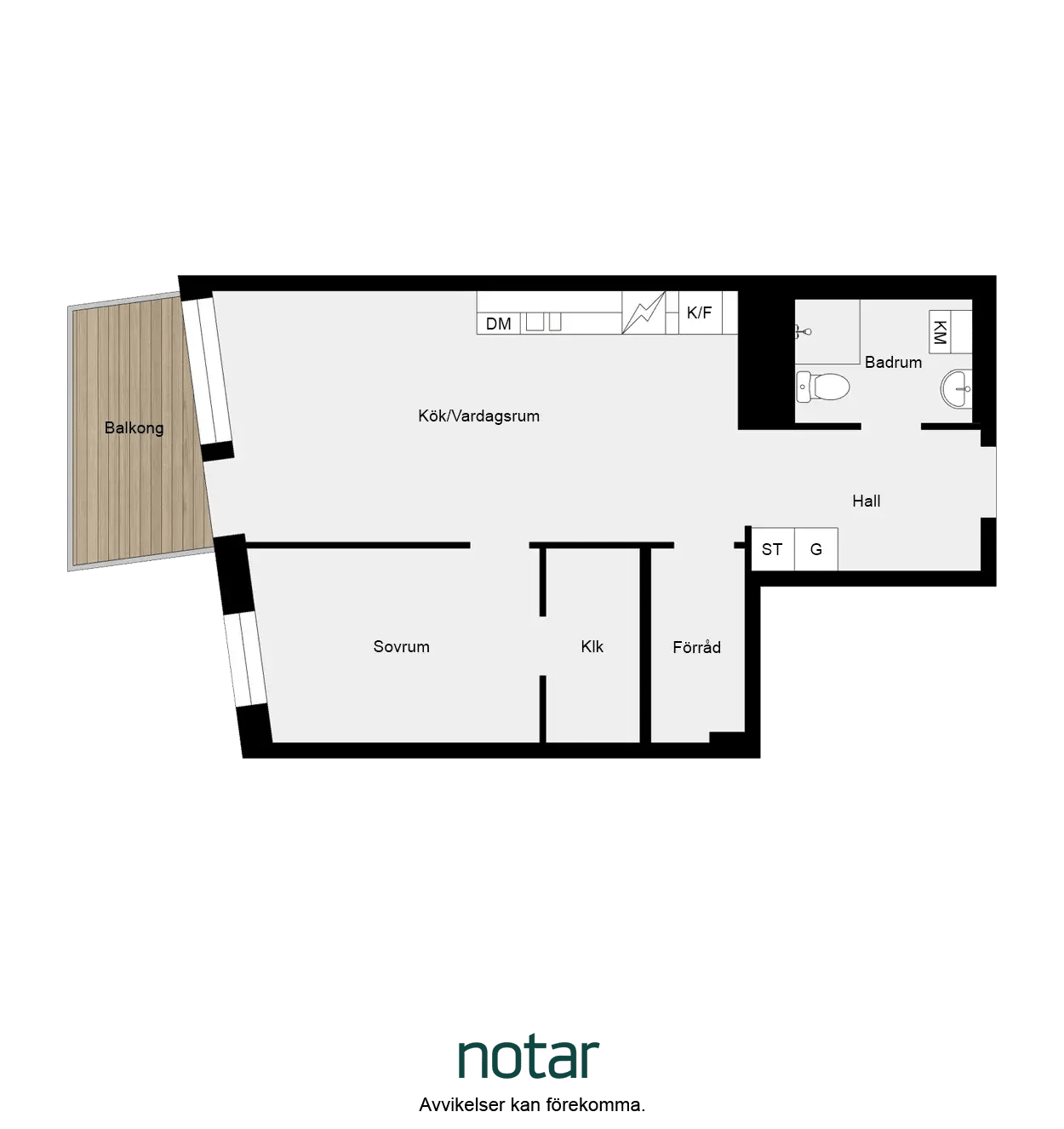 Floor plan for Finalgatan 15C