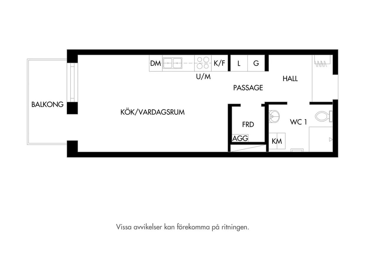 Planritning för Neptunigatan 75