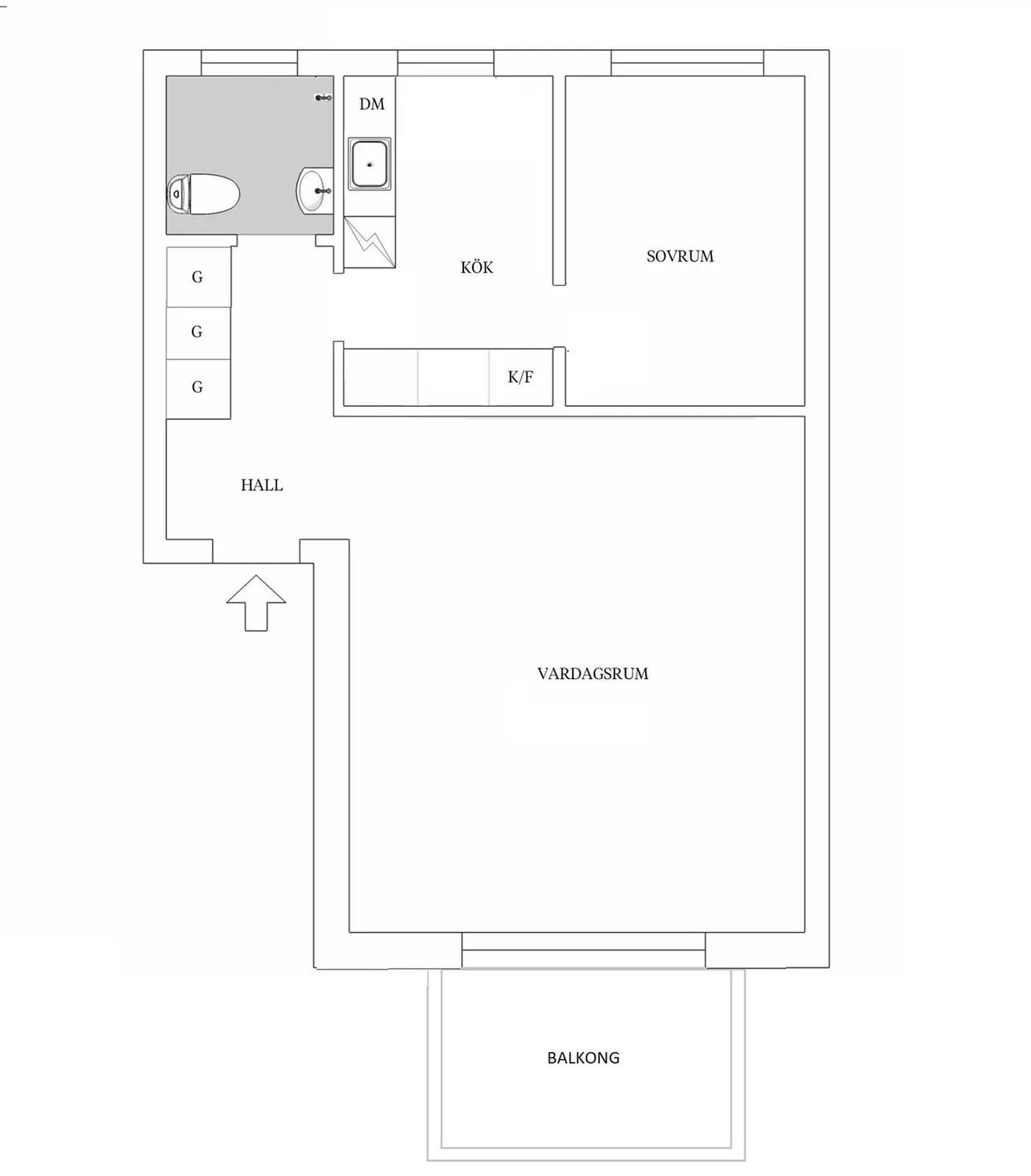 Floor plan for Sockenvägen 369