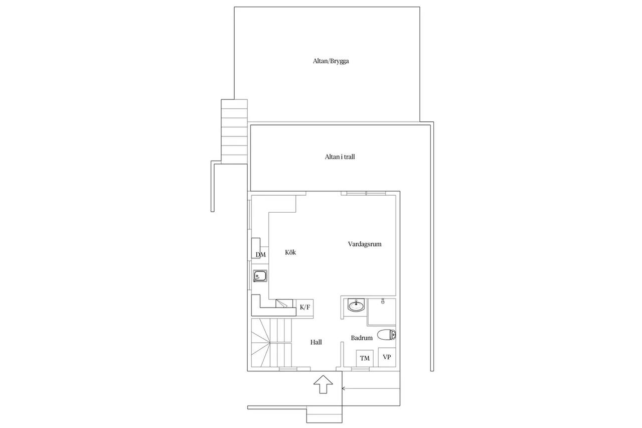 Floor plan for Sollidshamn 208