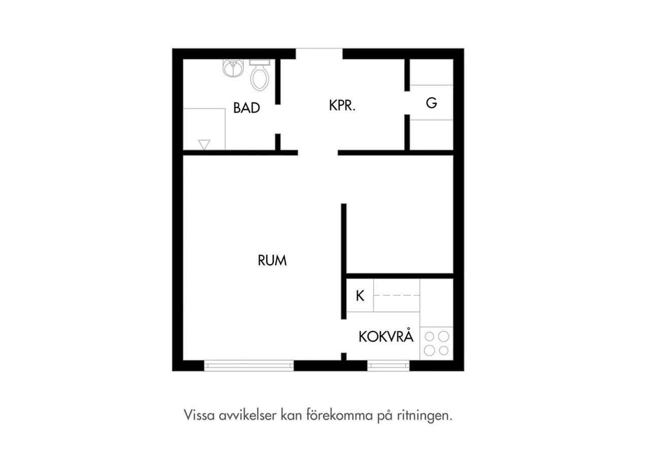 Floor plan for Köpenhamnsvägen 9D