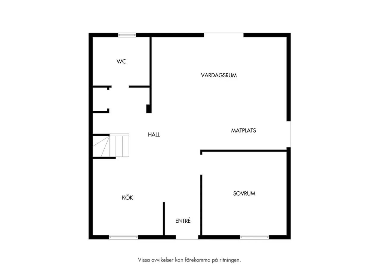 Floor plan for Bolmersvägen 4