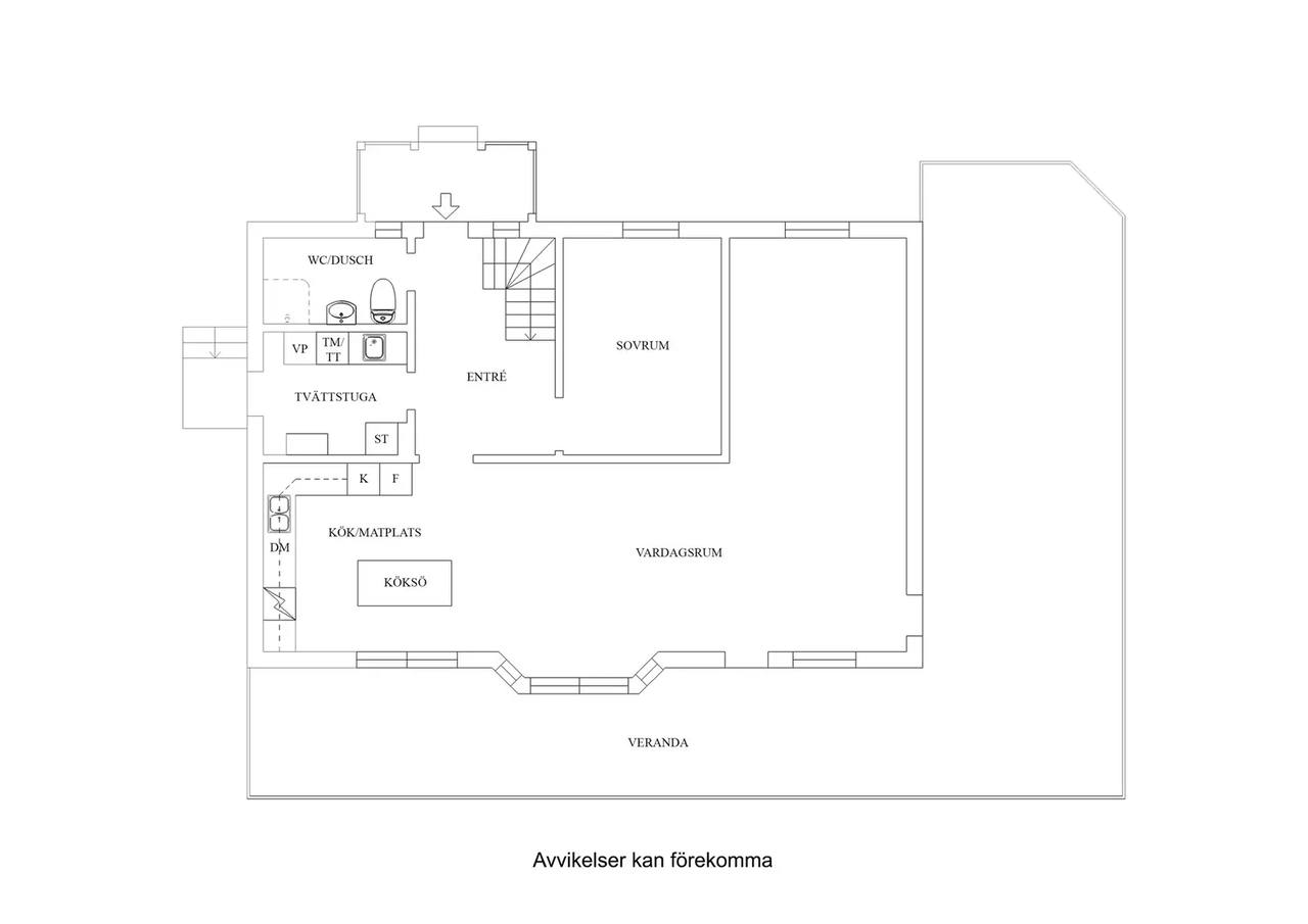 Floor plan for Österby By 19
