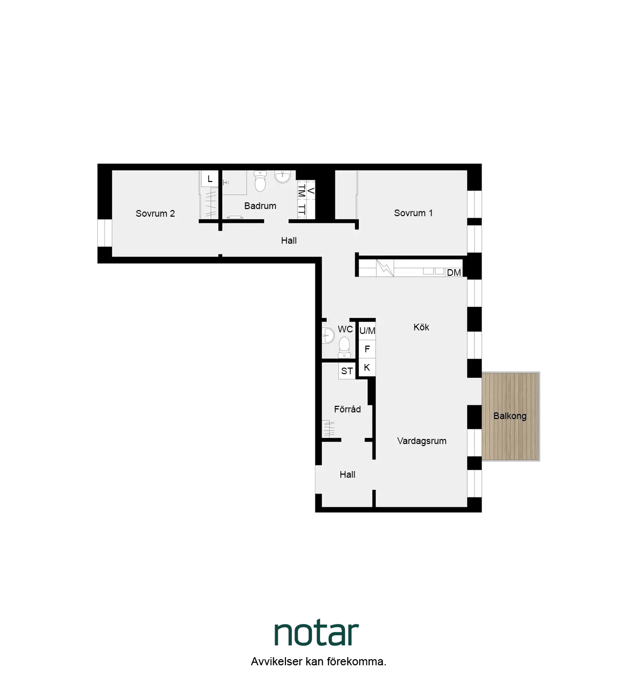 Floor plan for Scheelevägen 2B