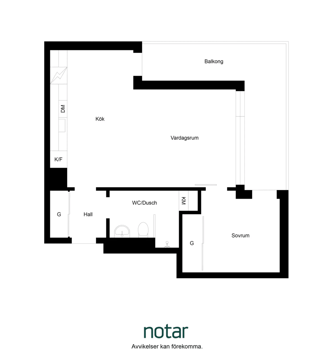 Floor plan for Lärdomsgatan 12