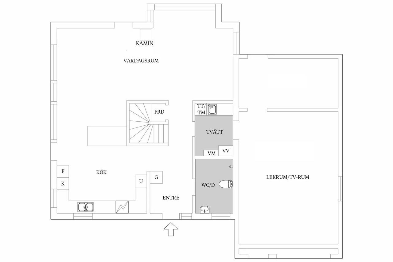 Planritning för Stavstigen 7