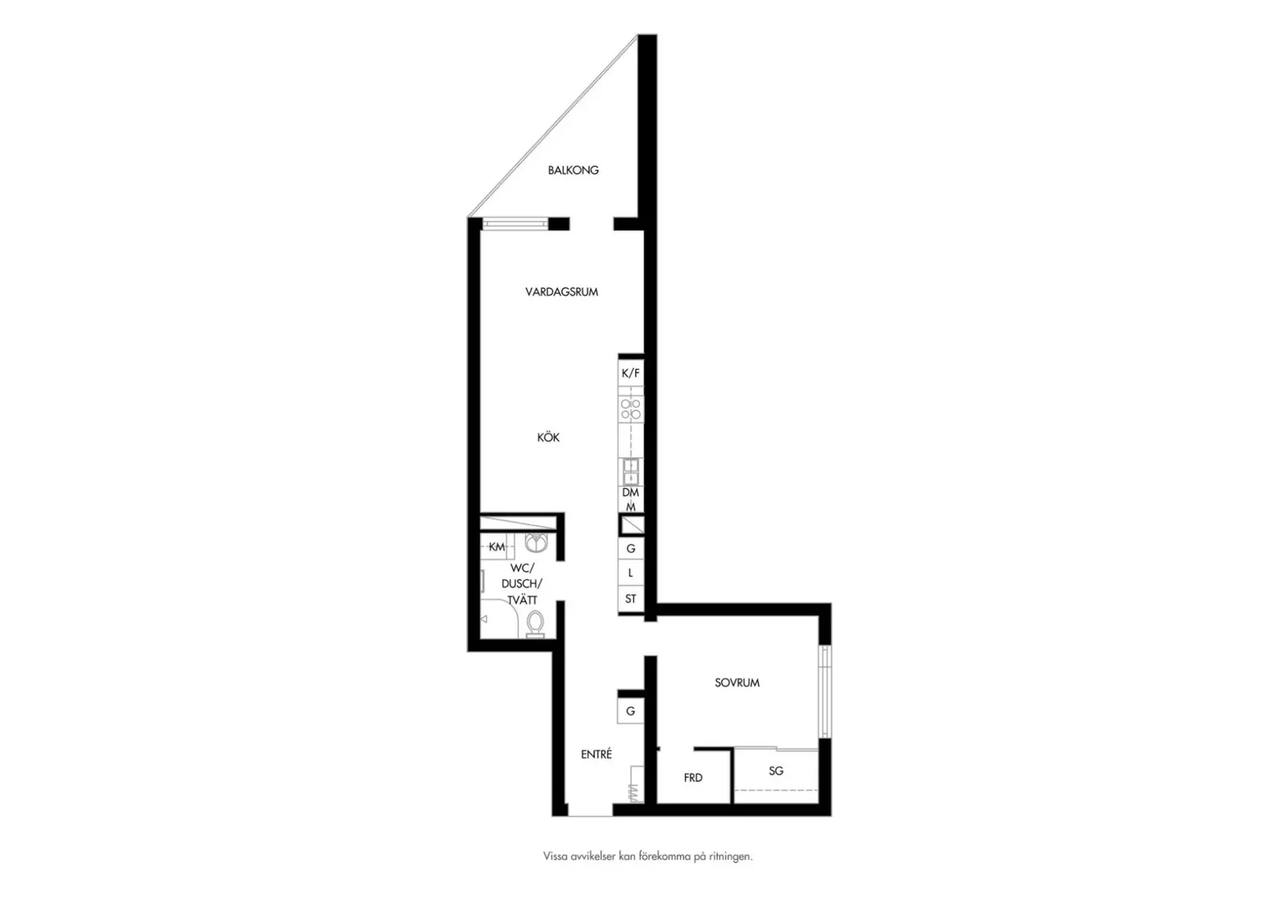 Planritning för Brunnshögsgatan 52