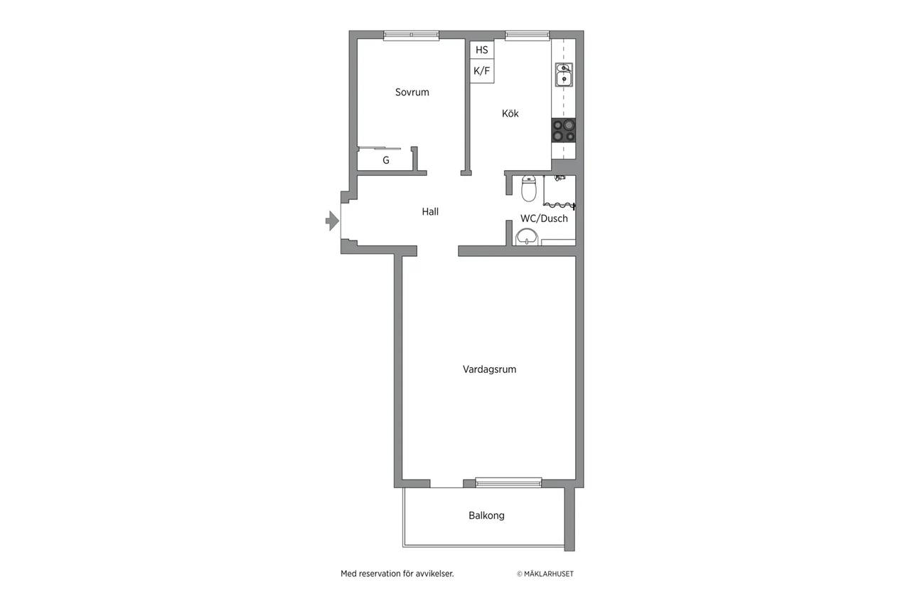 Planritning för Källhagsgatan 1c