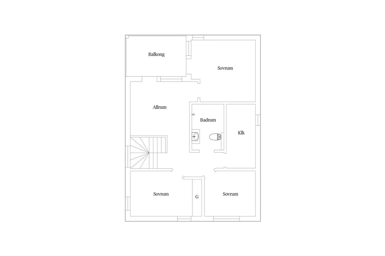 Planritning för Kopparåsen 17G
