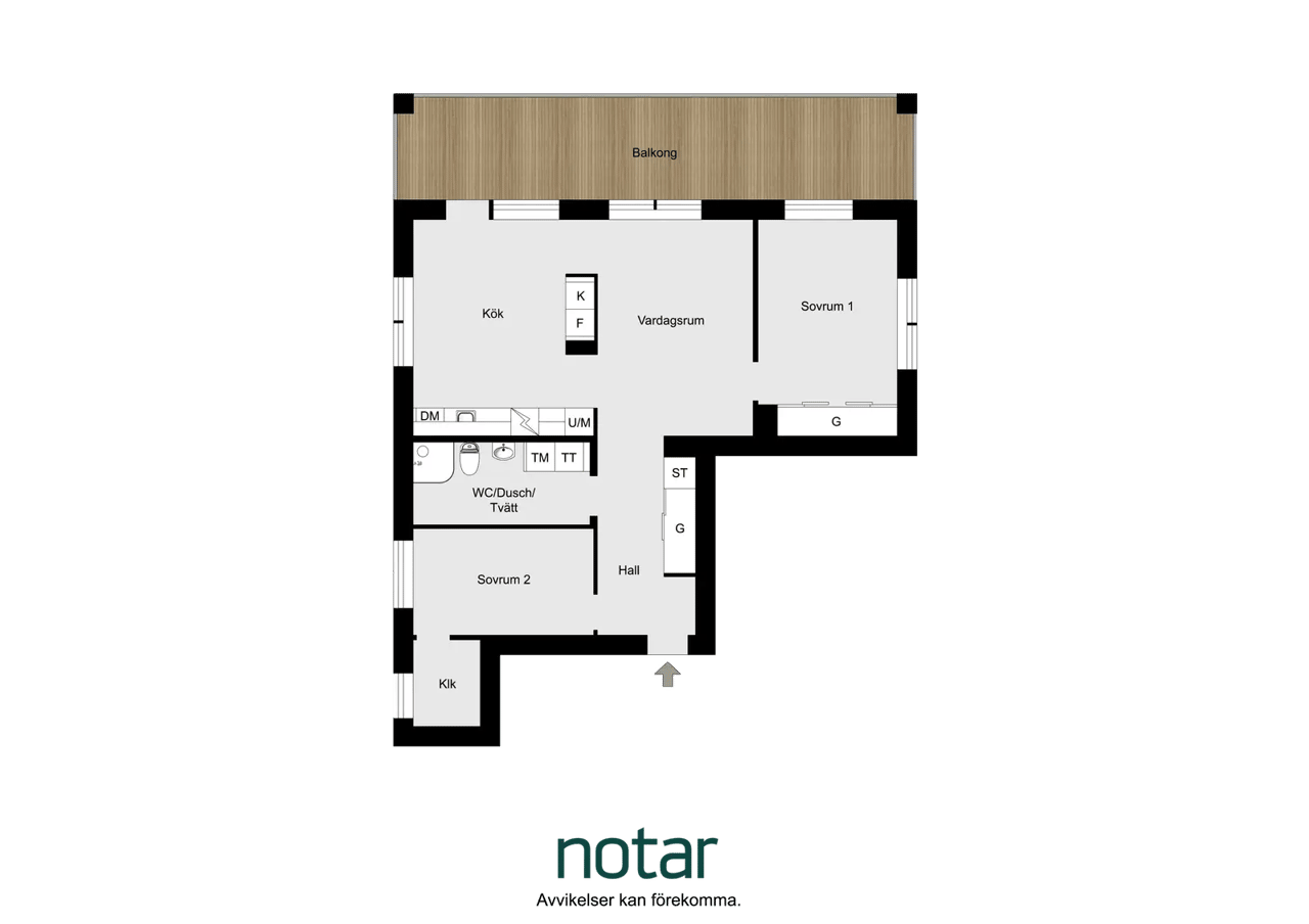 Floor plan for Oskarshallsgatan 17