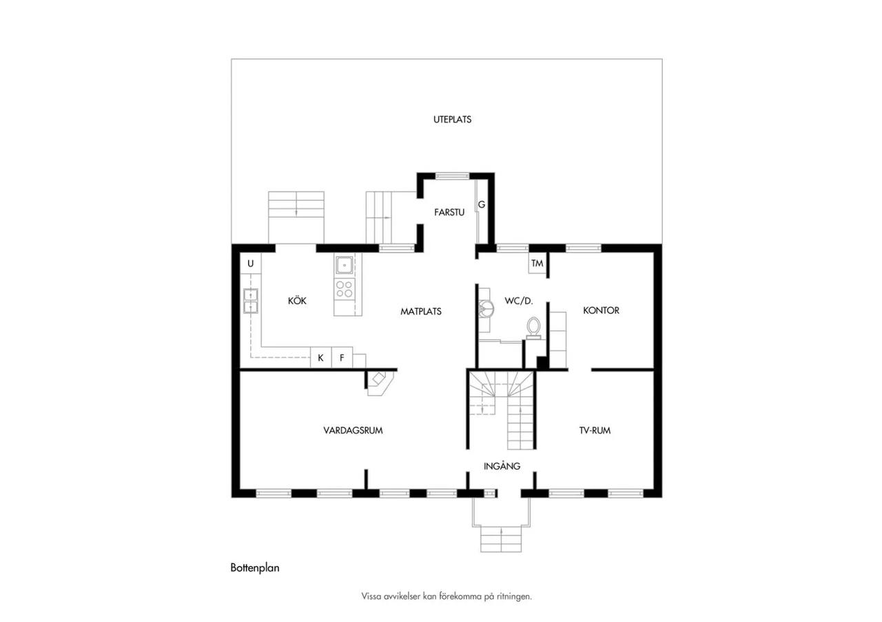 Floor plan for Börjesgången 30