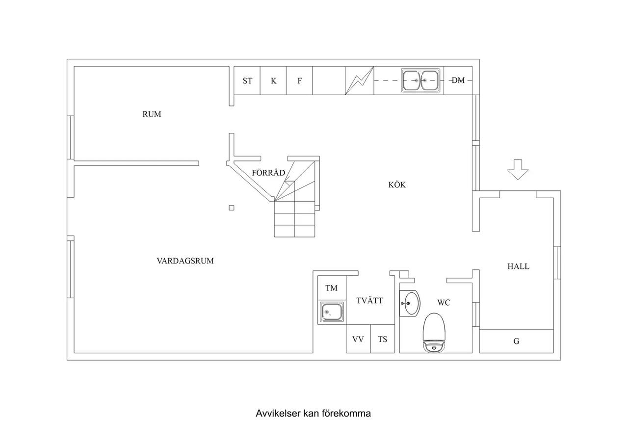 Floor plan for Oriongatan 161