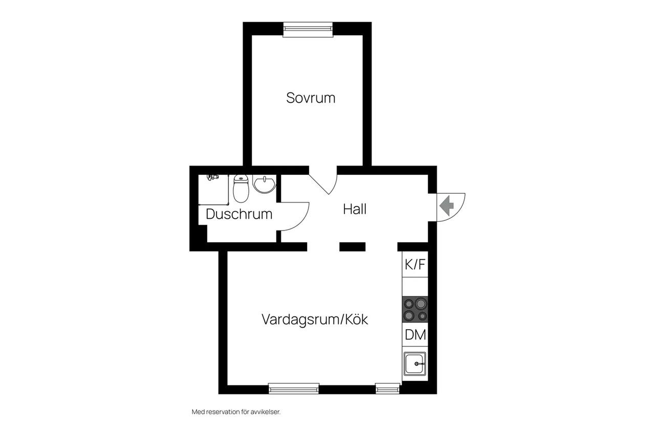 Planritning för Venngarn 294 a