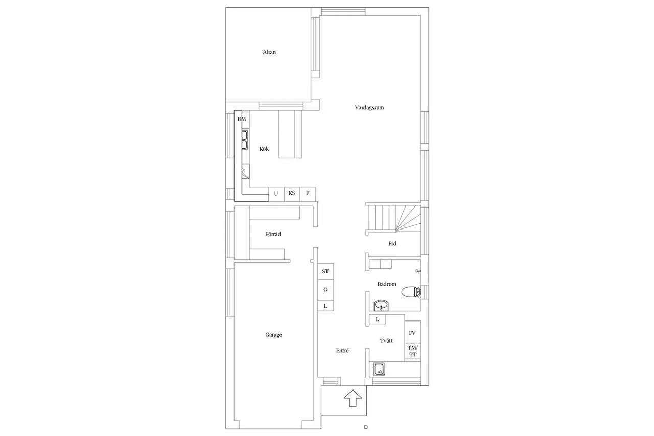 Floor plan for Harkvägen 359