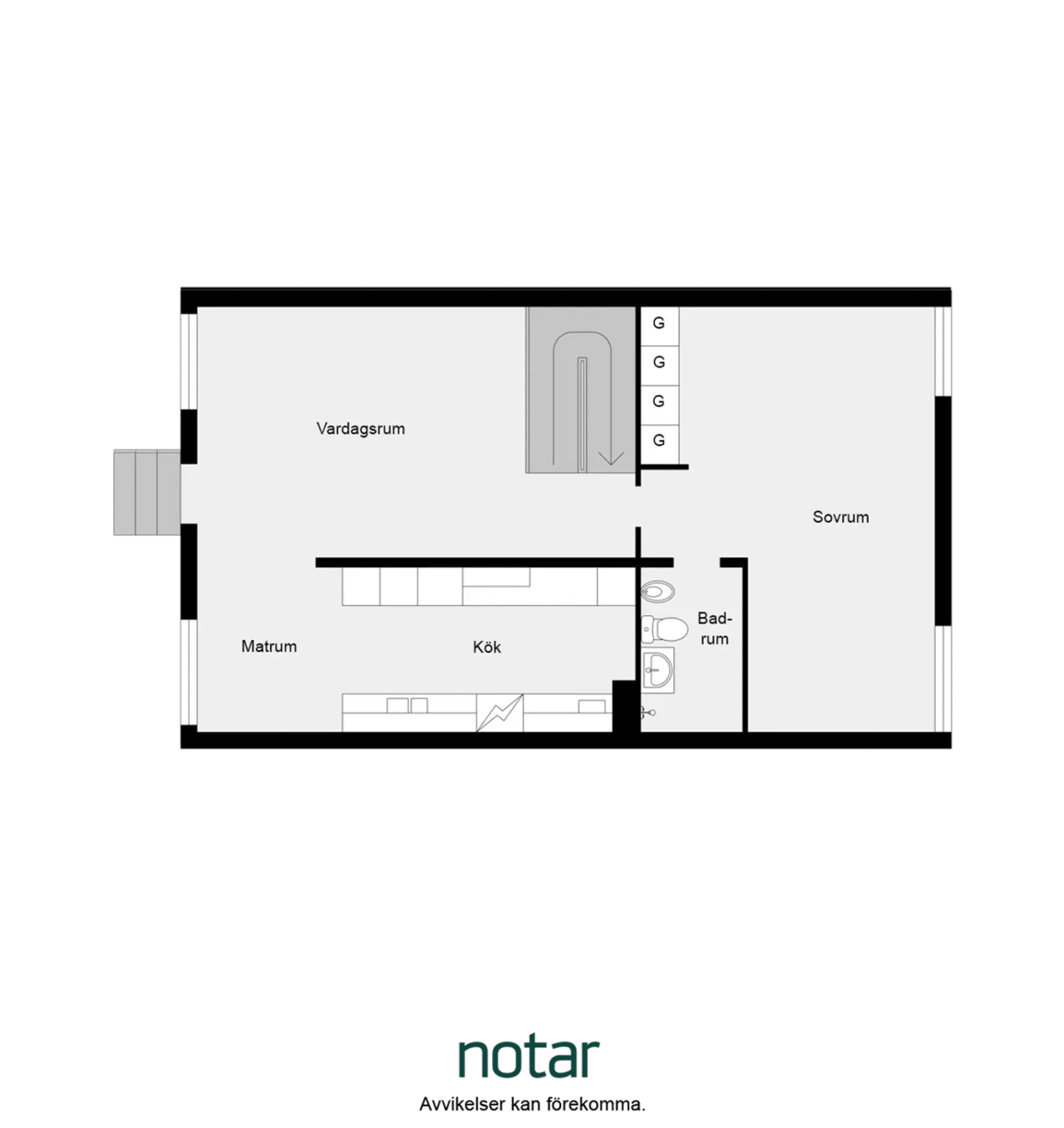 Planritning för Champinjonvägen 28