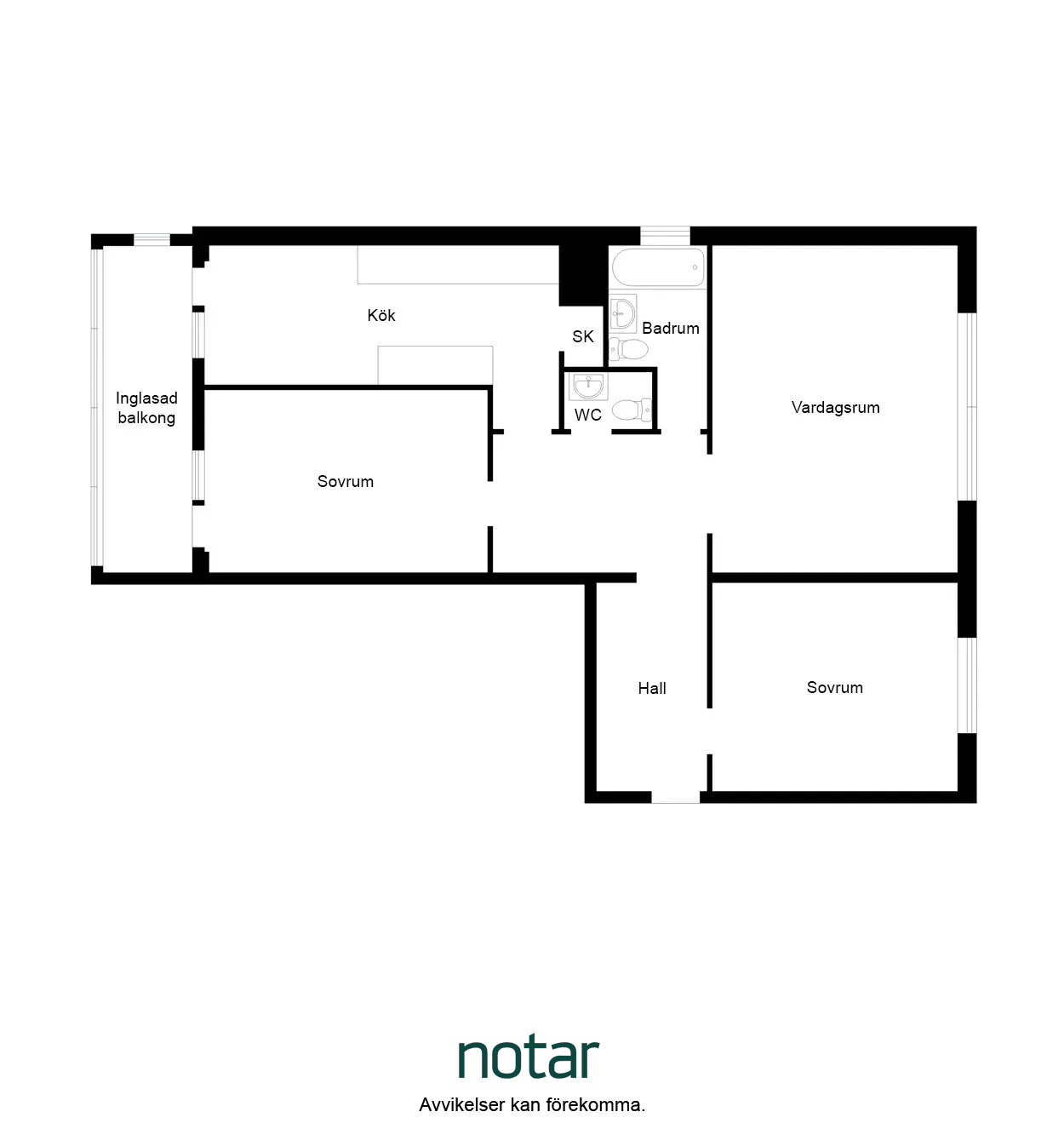 Floor plan for Tornfalksgatan 30