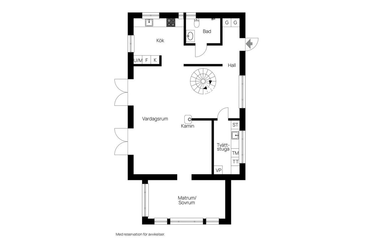 Floor plan for Gessievägen 327-0