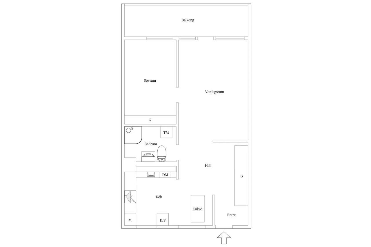 Floor plan for Lillekärr södra 170