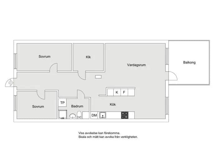 Floor plan for Solhemsvägen 23