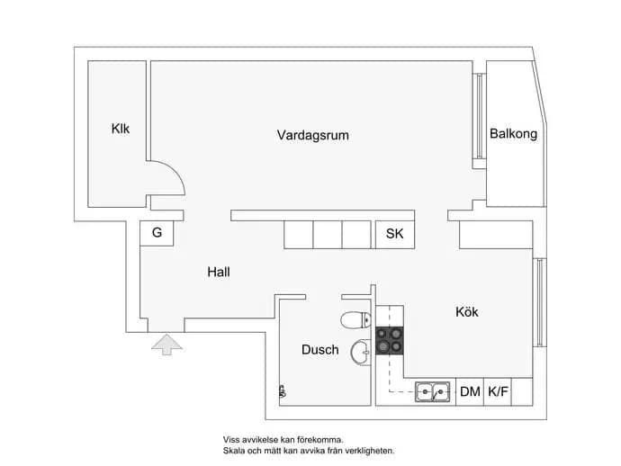 Floor plan for Vädurens gata 208